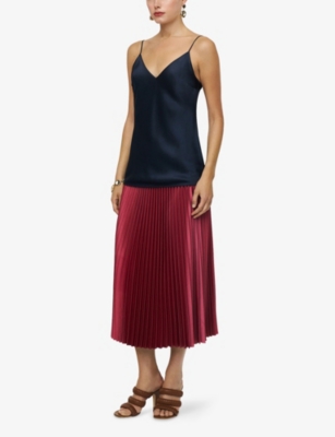 JOSEPH: Clea Silk-Satin Camisole Top