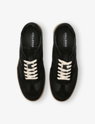 COLLEGIUM: Court III Leather Trainers