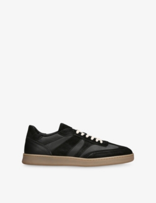 COLLEGIUM: Court III Leather Trainers