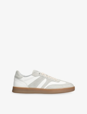 COLLEGIUM: Court III Leather Trainers
