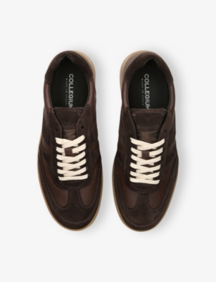 COLLEGIUM: Court III Leather Trainers