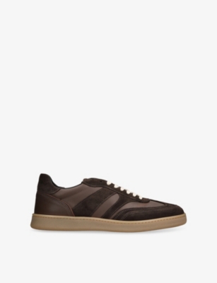 COLLEGIUM: Court III Leather Trainers