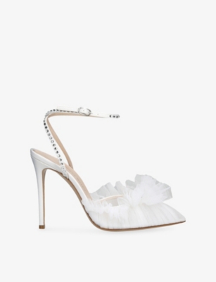 ANDREA WAZEN: Franca Glitz 105 Tulle and Satin Courts