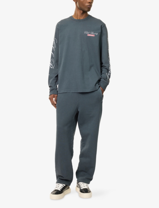 Club Racing Long-Sleeve Cotton Top