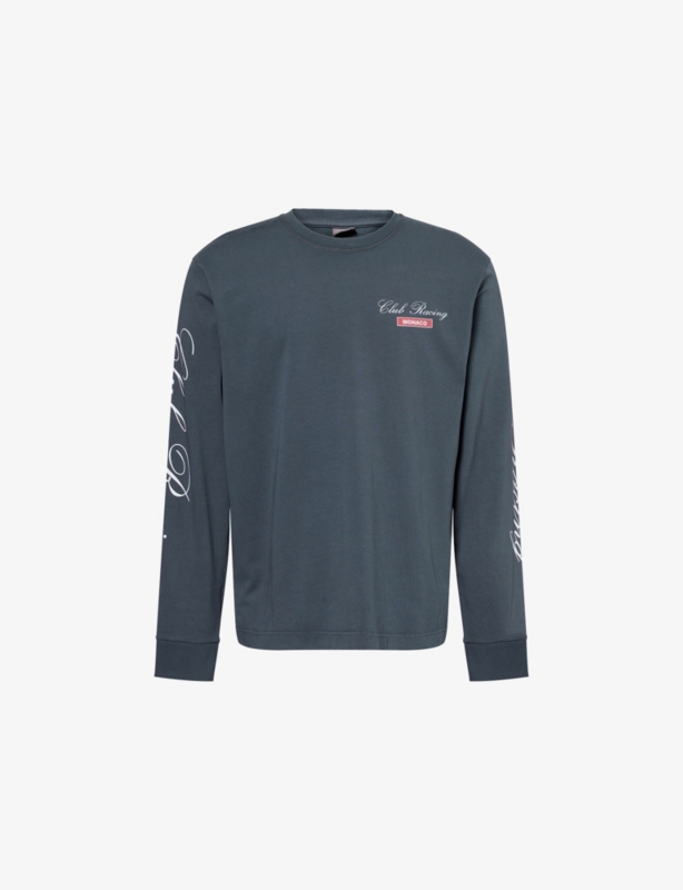 Club Racing Long-Sleeve Cotton Top