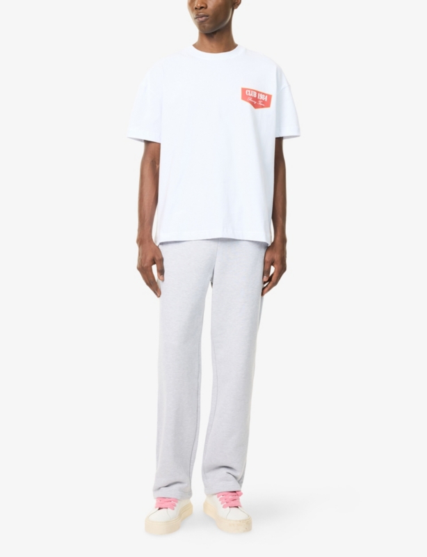 Club Race Print Short-Sleeve Cotton T-Shirt