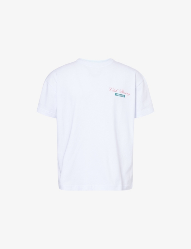 Racing Logo Short-Sleeve Cotton T-Shirt