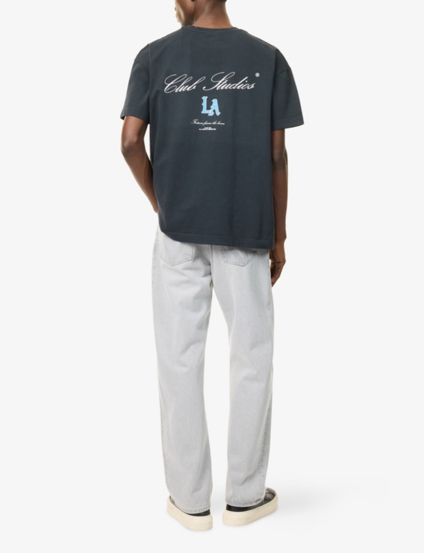 Club LA Short-Sleeve Cotton T-Shirt