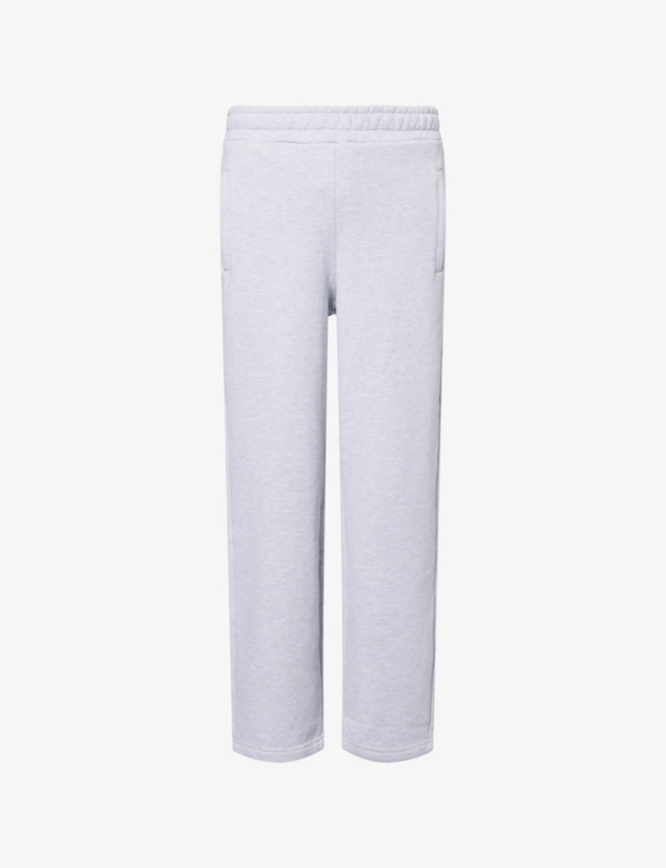 Logo-Embroidered Straight-Leg Cotton Joggers