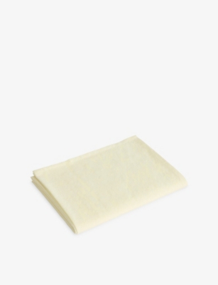 Hay Cream Terrazza Cotton And Linen Tablecloth In Neutral