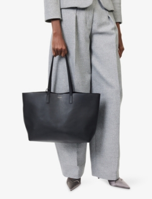 RESELFRIDGES: Pre-Loved Saint Laurent Shopper Leather Tote Bag