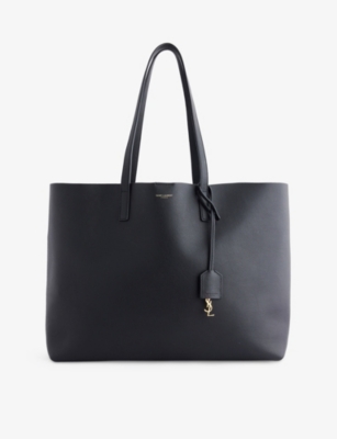 RESELFRIDGES: Pre-Loved Saint Laurent Shopper Leather Tote Bag