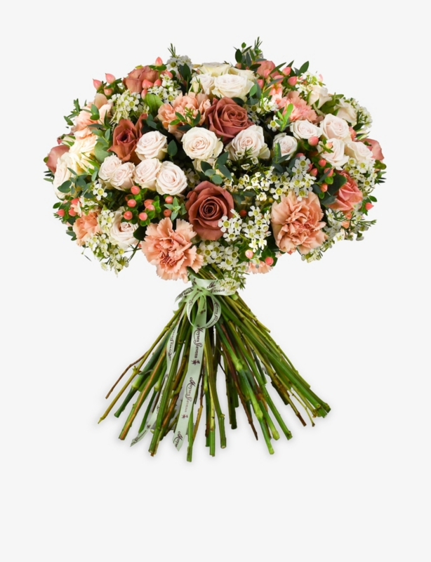 Blush Latte Deluxe Fresh Flower Bouquet