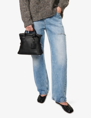 MAISON MARGIELA: 5AC Classique Mini Leather Top Handle Bag