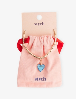 STYCH ACCESSORIES: September Birthstone And Month Charm Necklace