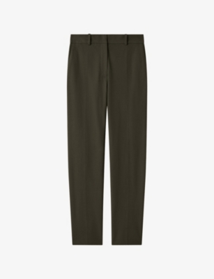 Womens Joseph Coleman Slim-Leg Stretch-Woven Trousers