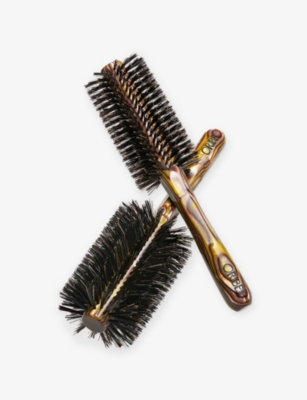 Oribe Marbled Medium Round Hair Brush In Multi