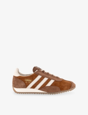 ADIDAS: SL 72 PT Suede And Nylon Trainers