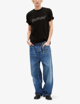 THE KOOPLES: Branded Short-Sleeved Cotton-Jersey T-Shirt