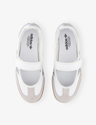 ADIDAS: Samba Leather Mary Jane Shoes