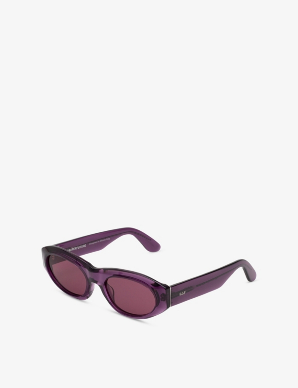 Cinema Melanzana Cat-Eye Acetate Sunglasses