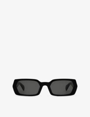 RETRO SUPER FUTURE: L'Altro Rectangular-Frame Acetate Sunglasses