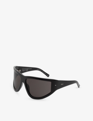 RETRO SUPER FUTURE: Andy Warhol Knives Oversized-Frame Acetate Sunglasses