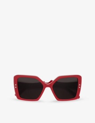 RETRO SUPER FUTURE: Marni Nimrela Butterfly-Frame Acetate Sunglasses