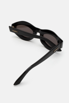 RETRO SUPER FUTURE: Marni Zytherin Oval-Frame Acetate Sunglasses
