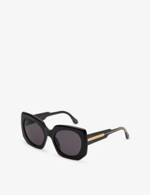 RETRO SUPER FUTURE: Marni Jellyfish Lake Oversized-Frame Acetate Sunglasses