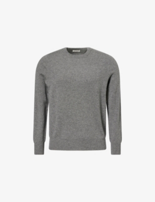 SOFT GOAT: Classic-Knit Crewneck Cashmere Jumper