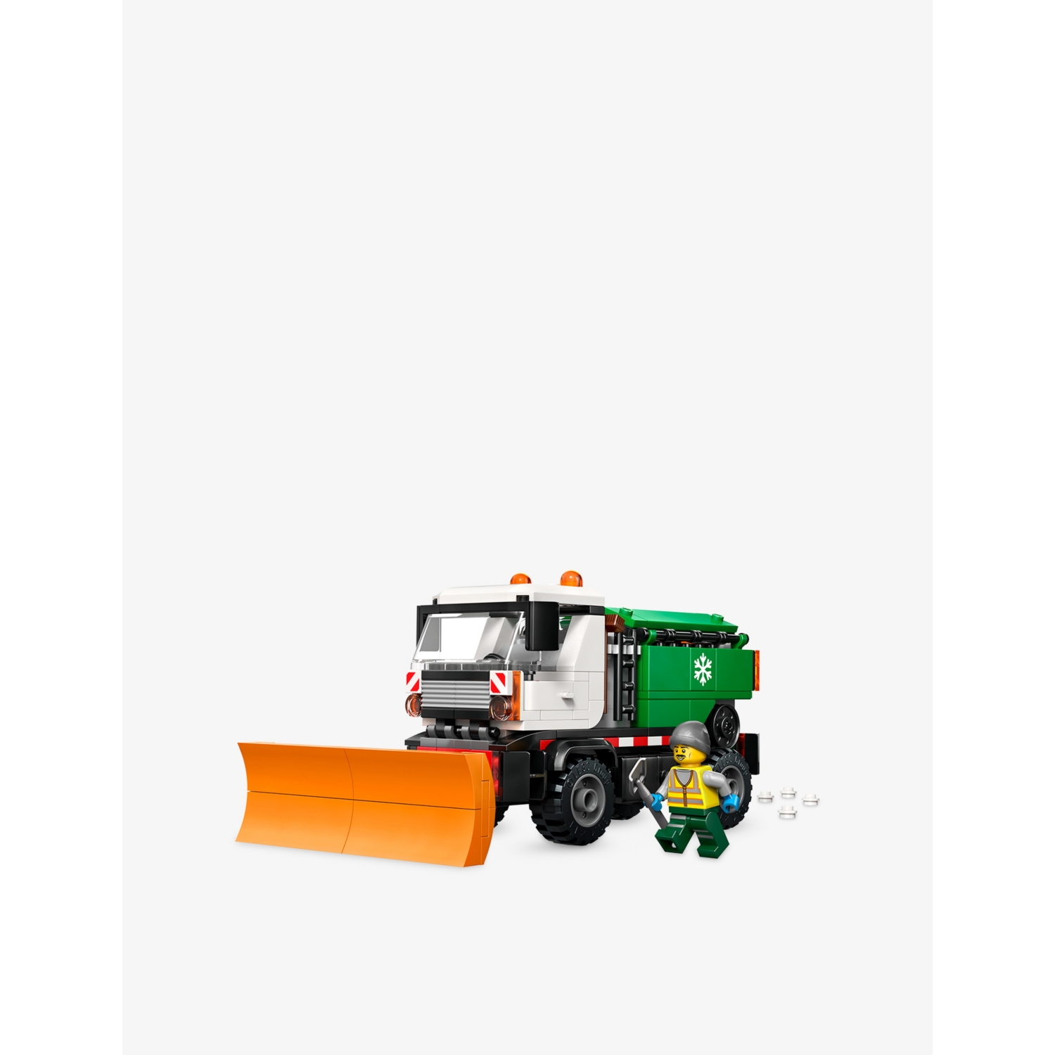 LEGO City Snowplow Playset Building Toy (263 Pieces)
