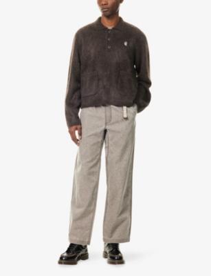 Braindead Mens  Brooks Brothers Pullover In Gray