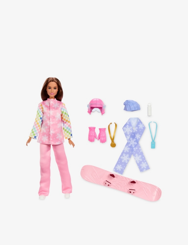 Barbie You Can Be Anything Snowboarder Doll 32.5