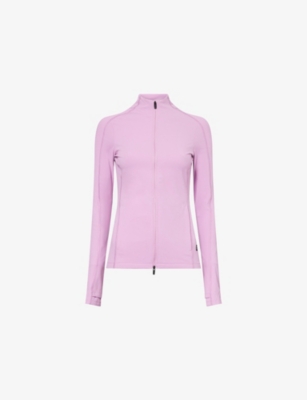 On Womens Purple Studio Training Jacket