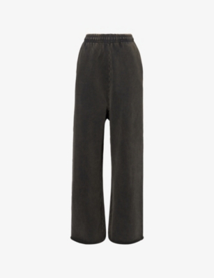 Entire Studios Womens  Straight-leg Relaxed-fit Cotton Jogging Bottoms In Gray