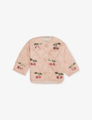 Konges Slojd: Flora Sequin Quilted Shell Jacket