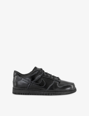 NIKE: Dunk Low Retro SE Leather Trainers