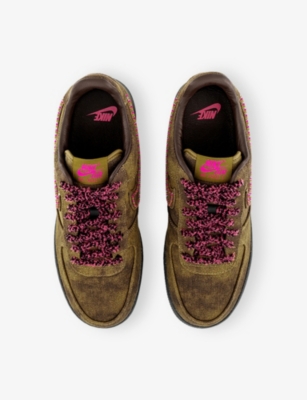 NIKE: Air Force 1 '07 Suede Trainers