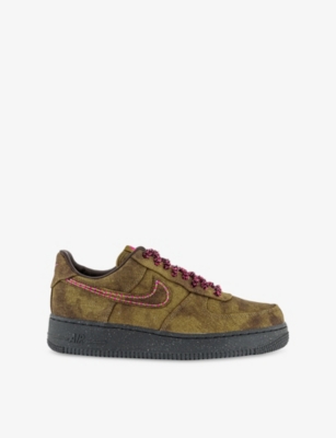 NIKE: Air Force 1 '07 Suede Trainers