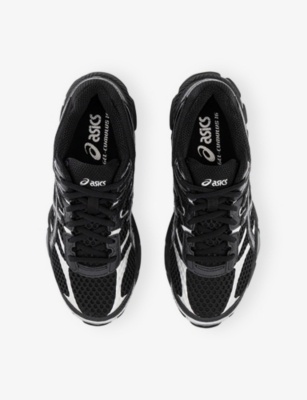 ASICS: GEL-CUMULUS 16 Mesh and Leather Trainers