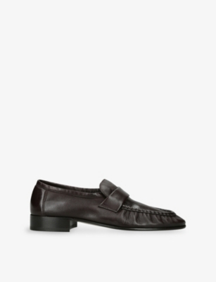 Womens The Row Soft Leather Loafer