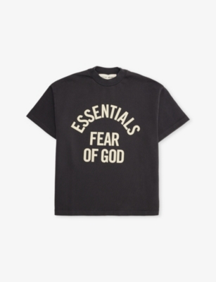 Essentials Kids' Campus 90's Short-sleeve Cotton T-shirt 2-16 In Black