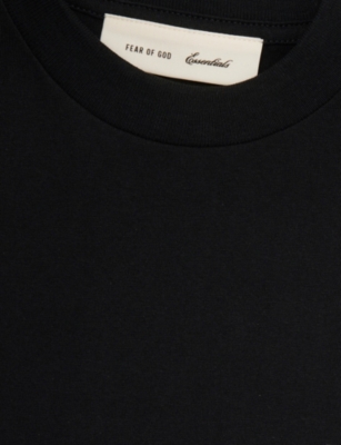 FEAR OF GOD ESSENTIALS: Classic Short-Sleeve Cotton T-Shirt 2-16 Years