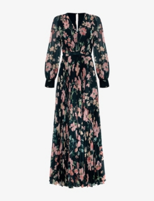 Phase Eight: Rosa Floral-Print Woven Maxi Dress