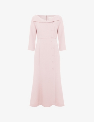 Phase Eight: Sienna V-Neck Tuxedo Woven Midi Dress