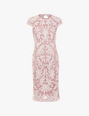 Phase Eight: Karima Tapework-Lace Woven Mini Dress