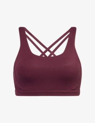 We Are Tala Omens  Skinluxe Tank Sports Bra In Purple