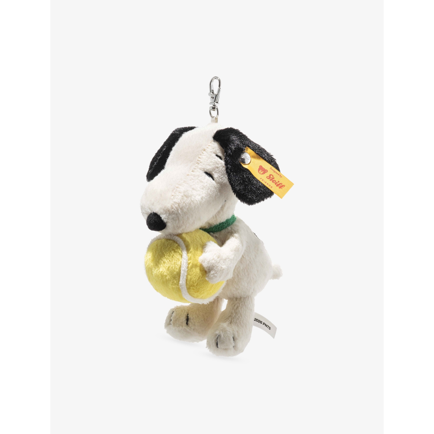 Steiff Snoopy Tennis Soft Toy Keyring 15cm