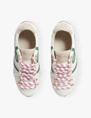 CLAUDIE PIERLOT: Swing Leather Trainers